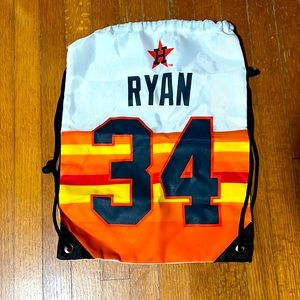 Drawstring bag - Houston Astros Nolan Ryan #34